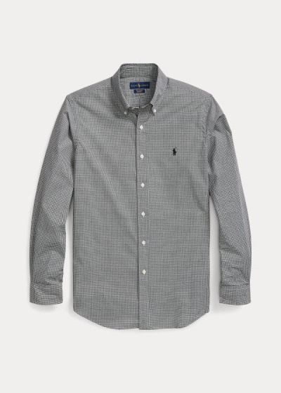 Polo Ralph Lauren Plaid Poplin Skjorter Herre Danmark (DVIEK3159)